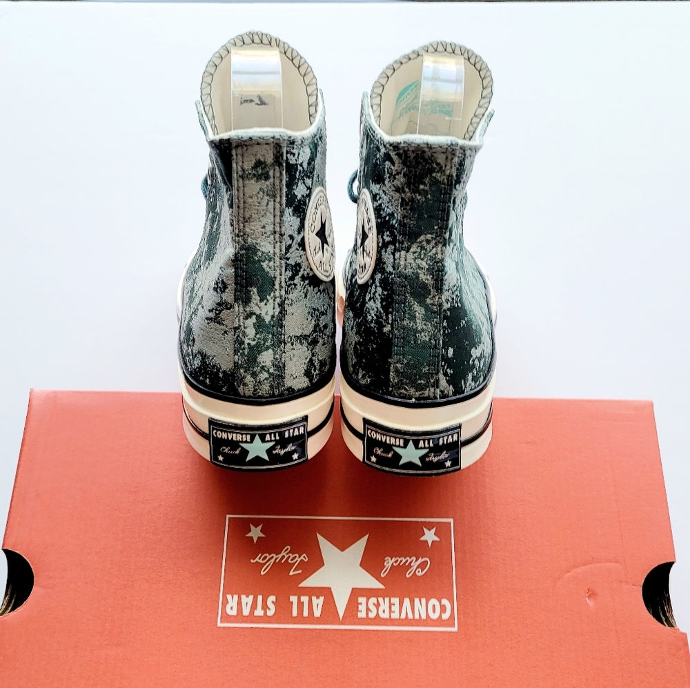 Converse Chuck 70 Hi Forest Pine Cool Sage Egret Women's 5 - Picture 4 of 6